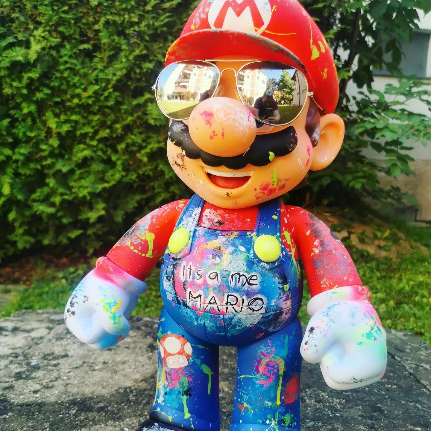 Exklusive Super Mario Pop Art Skulptur |1of1 Edition | für Kunstsammler