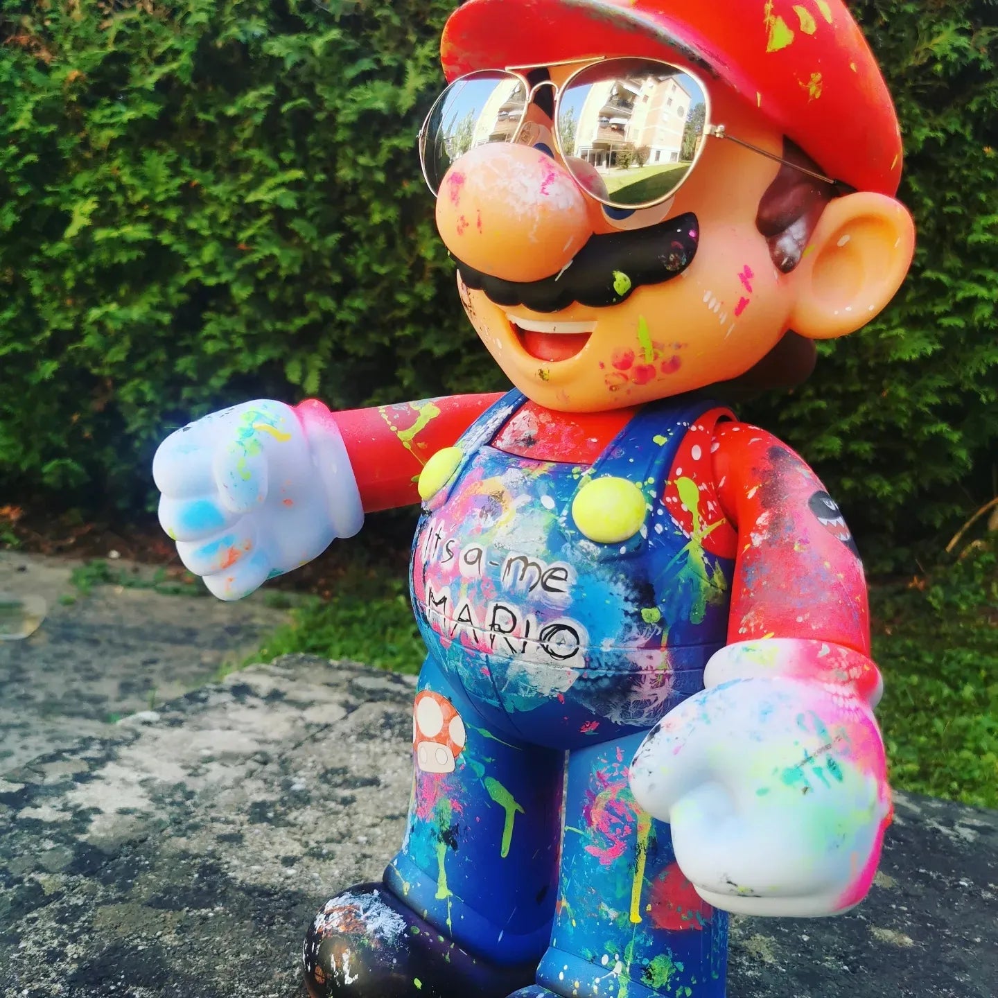 Exklusive Super Mario Pop Art Skulptur |1of1 Edition | für Kunstsammler